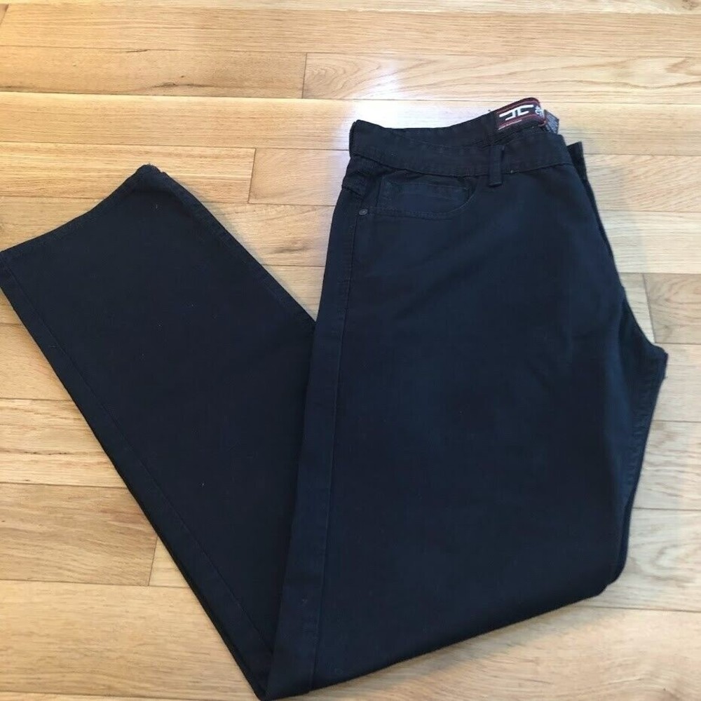 Jordan Craig Mens Jeans 36 x 34 Black Lightweight Denim Excellent Condition